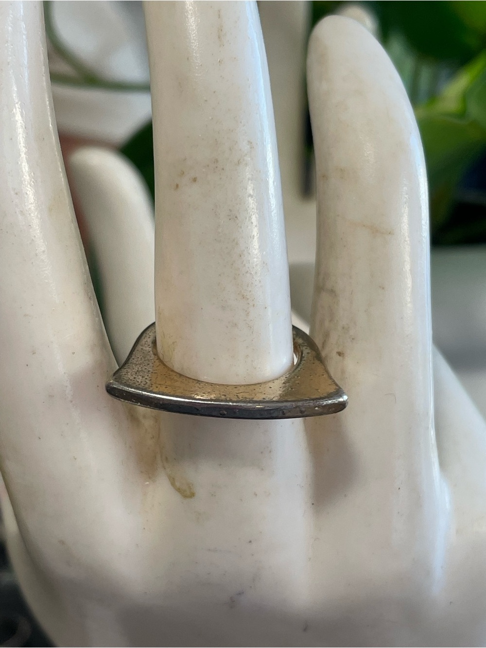 Minimalist Silver-Tone Ring